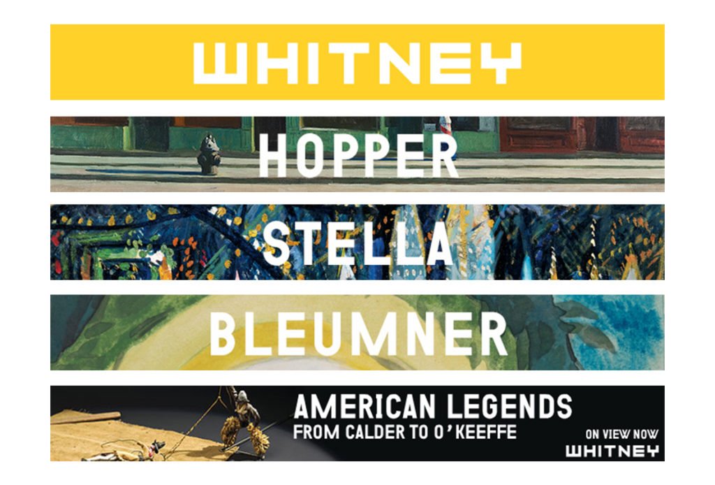 Whitney Museum online advertisement